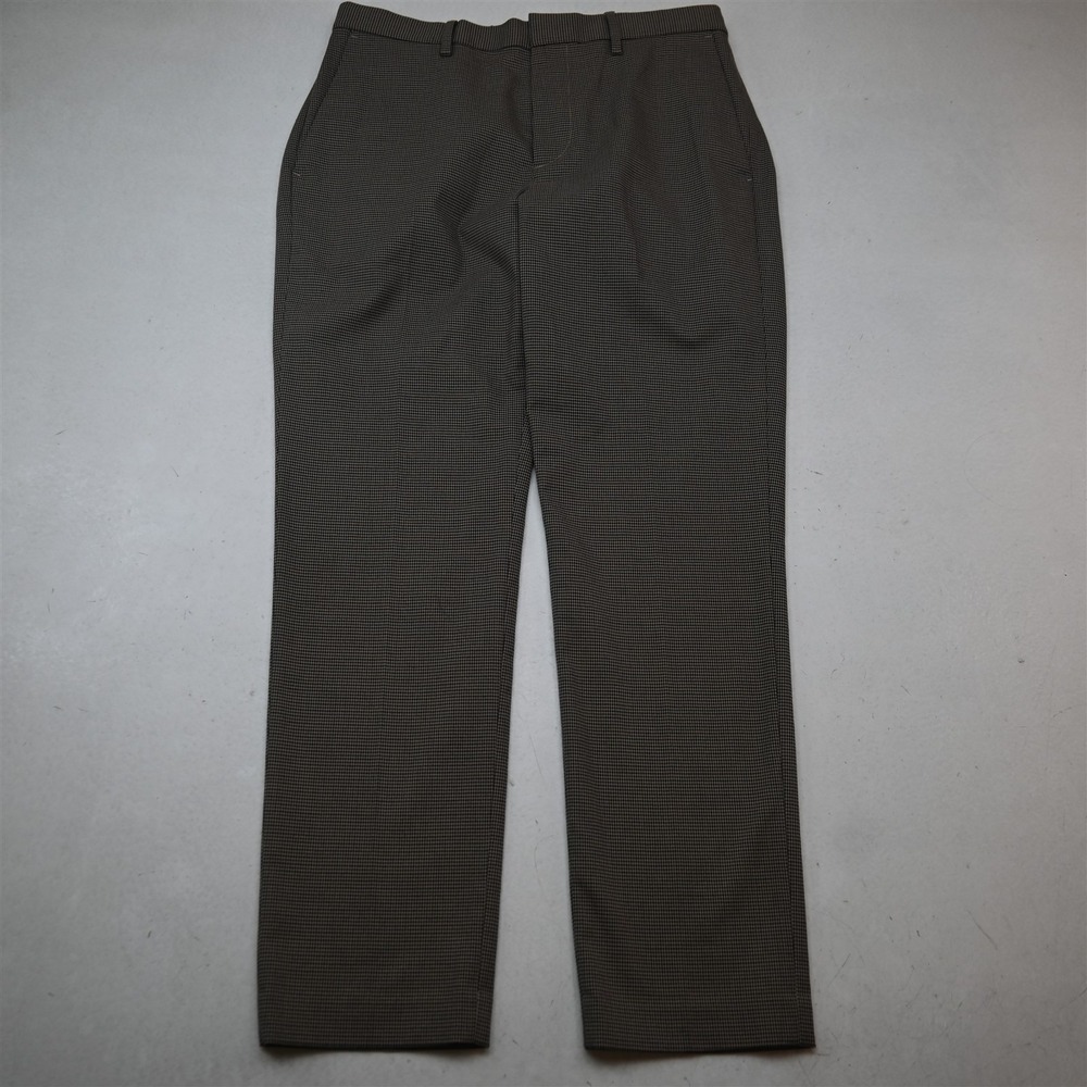 Banana Republic 32x30 Brown Houndstooth Drawstring 619152 Slim Dress Mens Pants